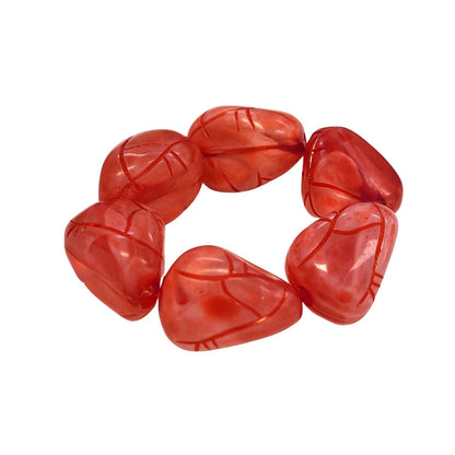 Maison Charlô | Set 6 Halloween Neurons Napkin Ring Black, Lilac, Red