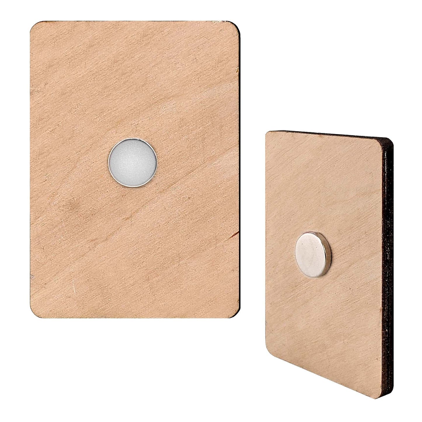 Frühlings-Entenküken, dekorative Öko-Holzmagnete, 6er-Set von G. Debrekht – Osterdeko – 8090055G-S6