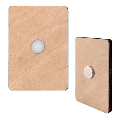 Frühlings-Entenküken, dekorative Öko-Holzmagnete, 6er-Set von G. Debrekht – Osterdeko – 8090055G-S6